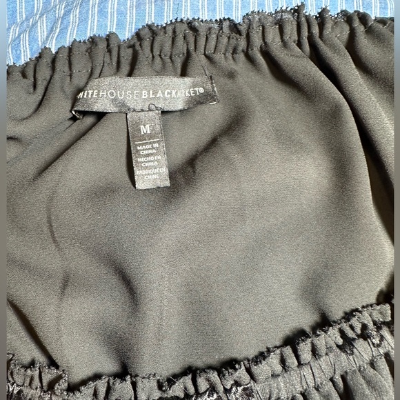 White House Black Market Burnout blouse - Picture 4 of 7